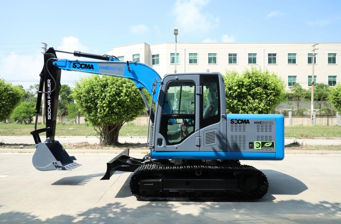 8t crawler excavator