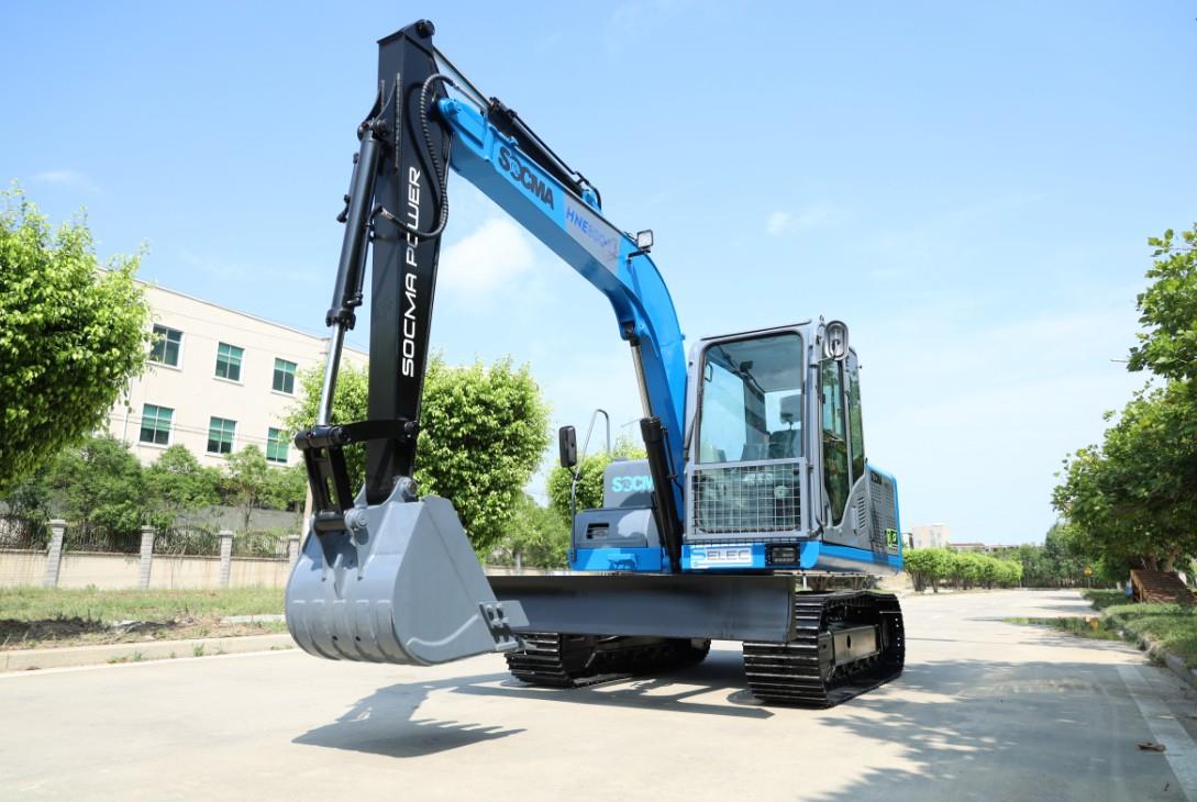 electric crawler excavator