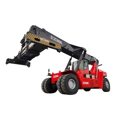 Empilhadeira de contêiner de caminhão HNRS1009 45 toneladas Reach Stacker para manuseio de contêineres