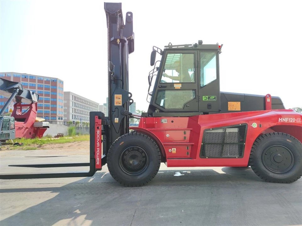 SOCMA 12 Ton Electric Forklift factory
