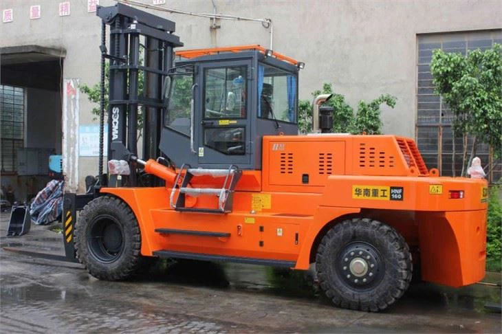 Empilhadeira china 28 toneladas de empilhadeira diesel e empilhadeira de contêiner à venda