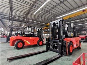 Empilhadeira totalmente elétrica de 12 toneladas