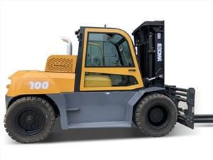 Forklift diesel de 10 toneladas com táxi